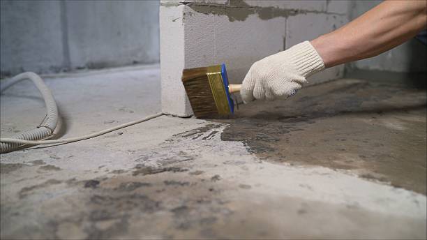 SJ Waterproofing Pros Waterproofing coverage map for Bellmawr, NJ and surrounding area